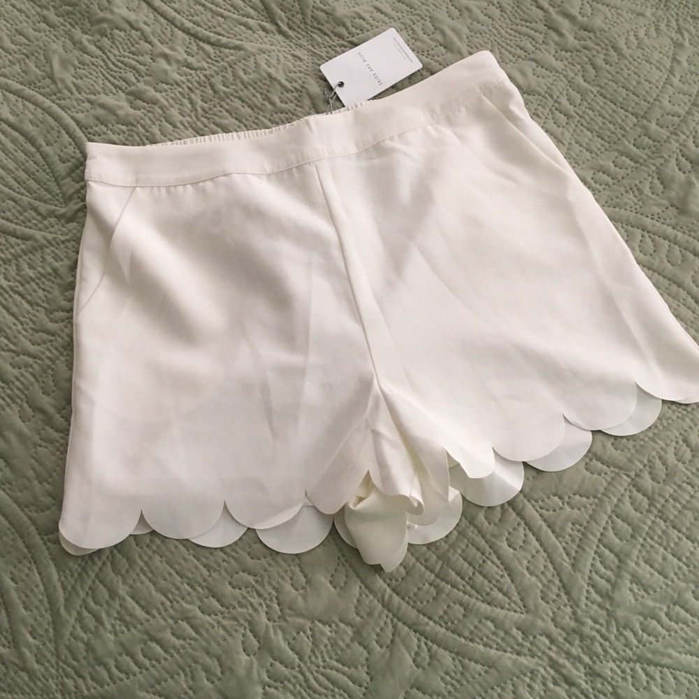 Scalloped Dress Shorts